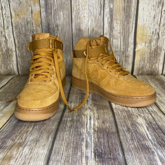 Nike Other - Air Force 1 High LV8 GS 2018 Wheat Boys Youth Size 6.5